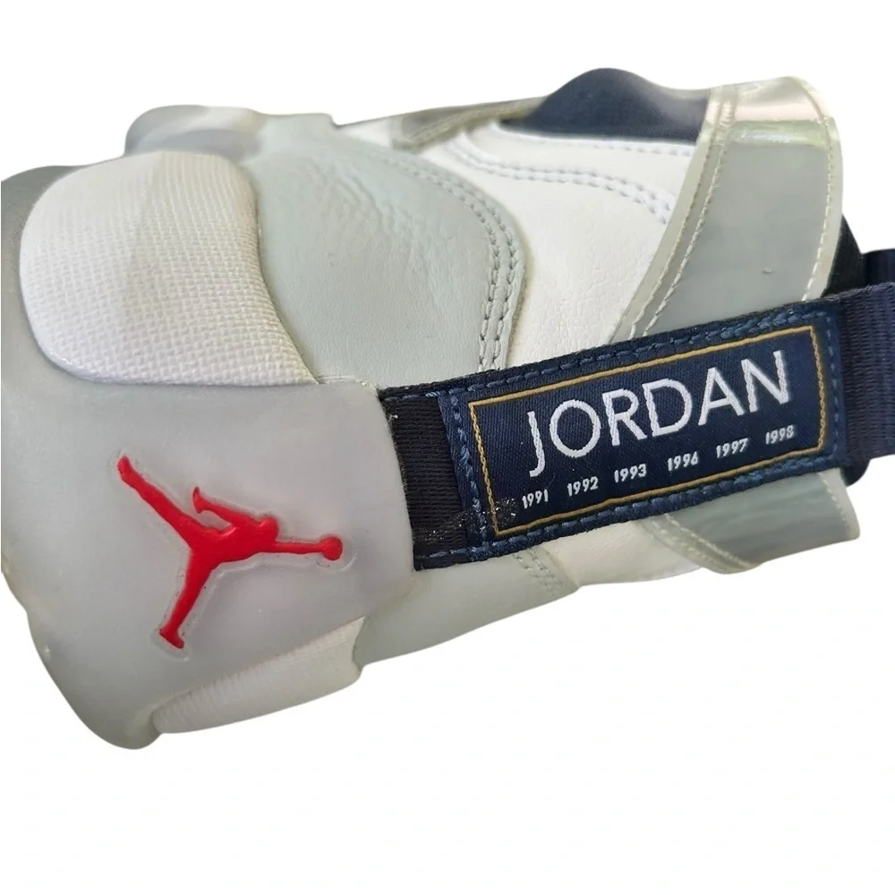 NIKE JORDAN Jumpman XIV Two Trey Olympic Sneakers Leather Mid Tops Men’s Sz 8 EC